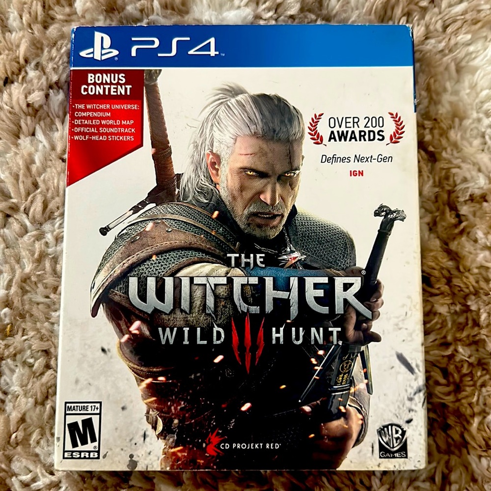 The Witcher 3 Wild Hunt PS4
